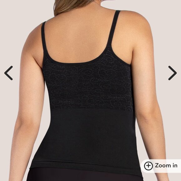 Curveez Incredibly Shaping Jacquard Cami [A3-24] - Picture 2 of 6